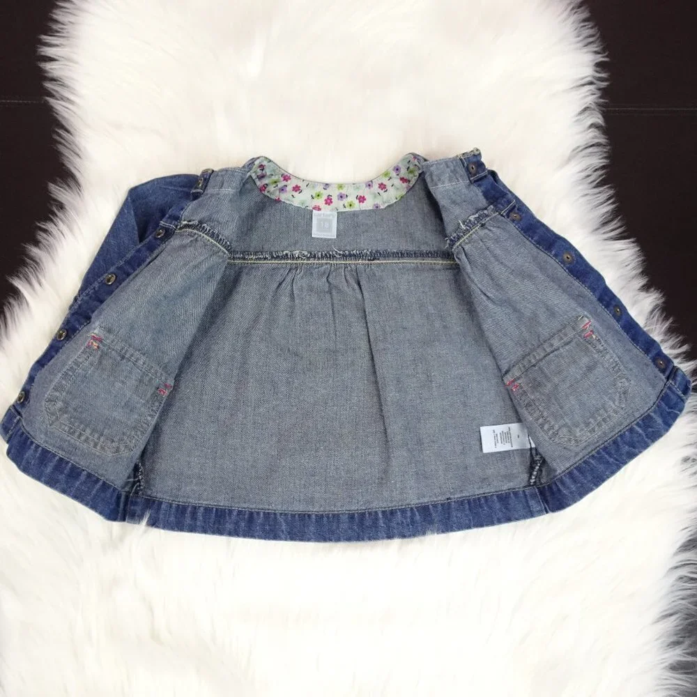 Clearance!💎5/$25 Carter's Denim Jean Jacket Baby Adorable 18 Mos